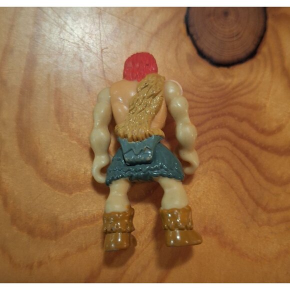 Imaginext Pirate Caveman 2004 Red Orange Hair 2.5" Vintage Figure Sabertooth - Picture 6 of 7